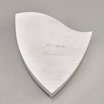 Rolf Lindståhl, sterling silver, Stockholm 2015.