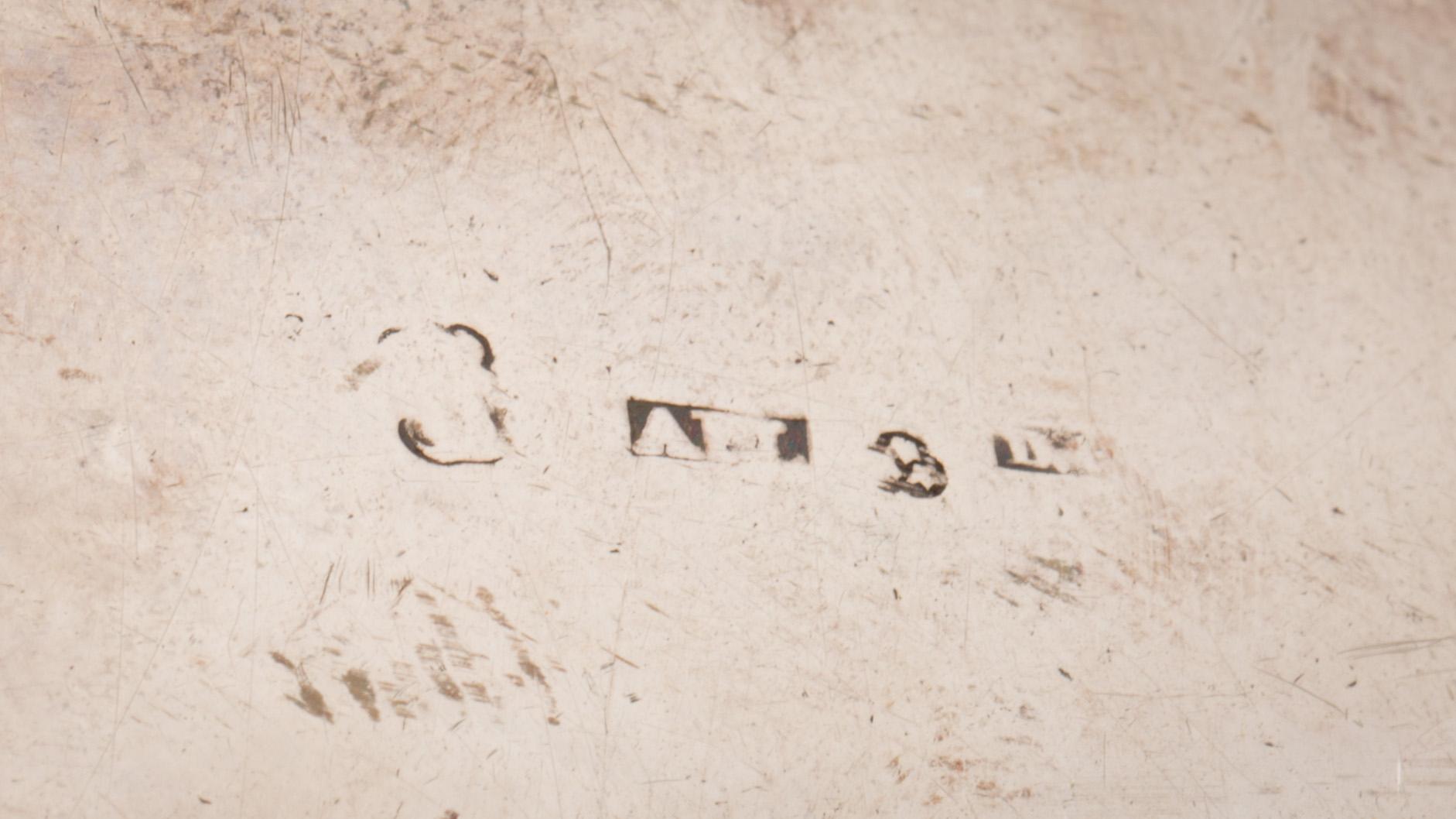 SLEV, silver. Sverige, empire. 1800-talets första hälft, otydlig mästarstämpel.