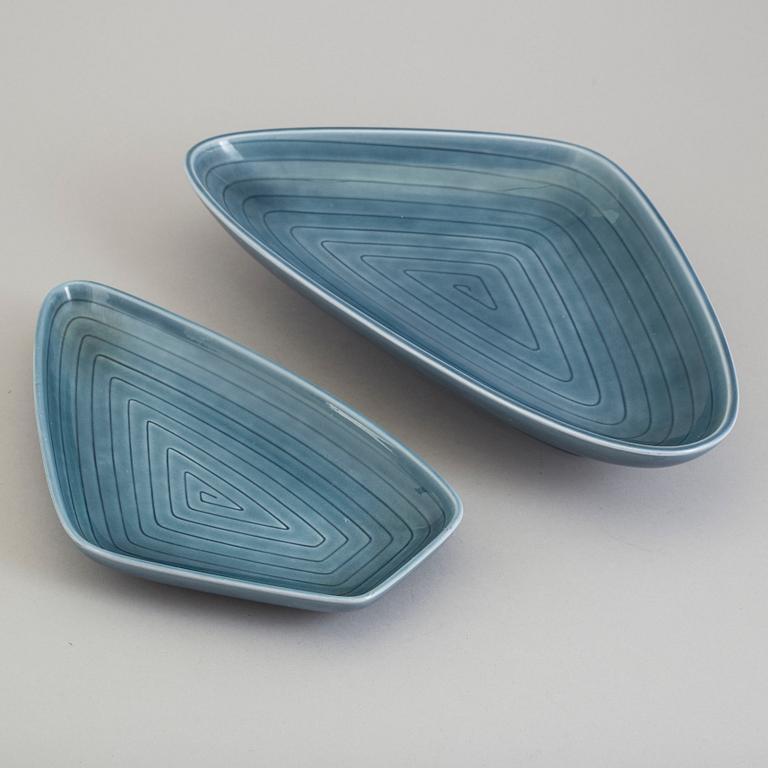 A 7 piece 'Lasco' porcelain service, Rörstrand, second half of the 20th century.