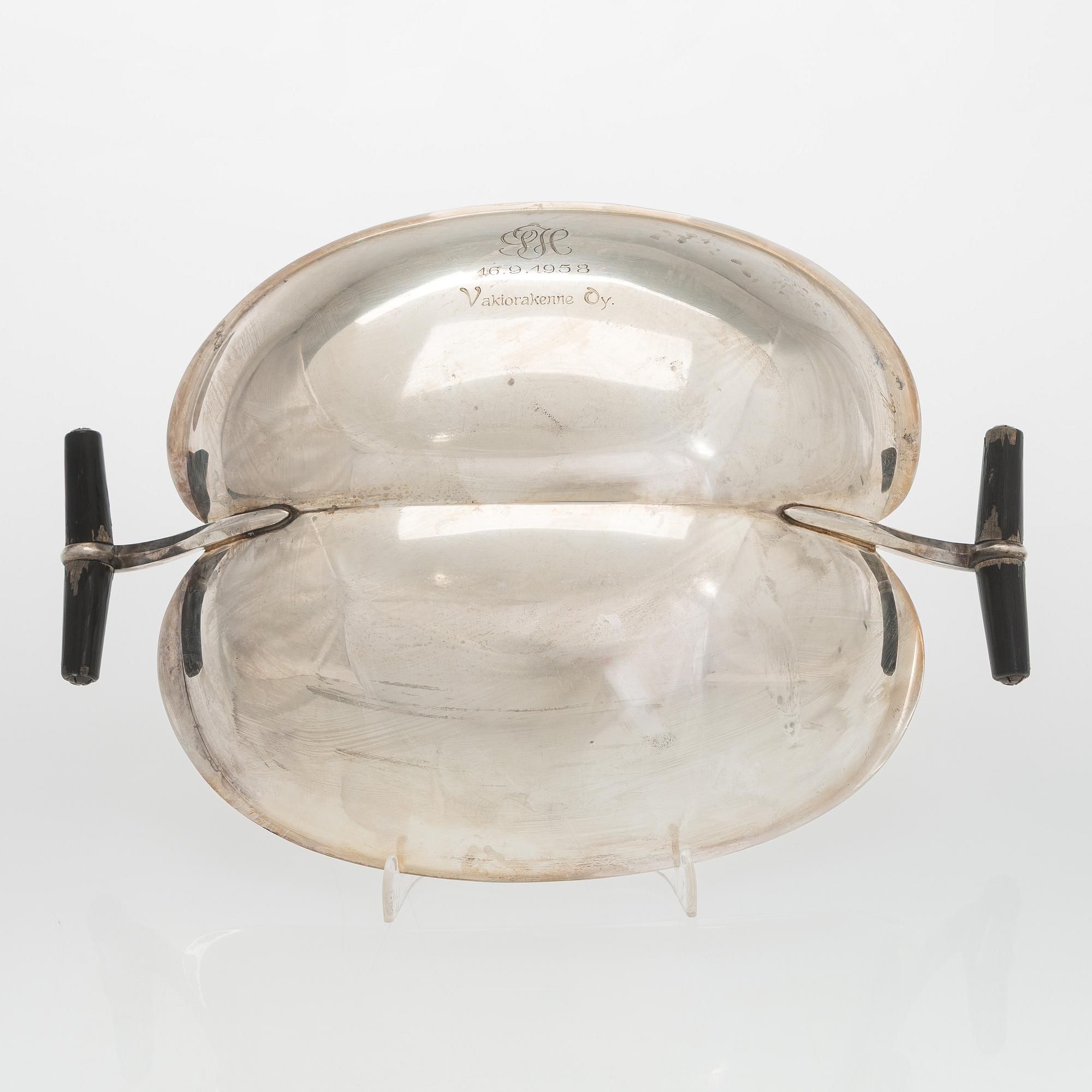 Tapio Wirkkala, skål, "TW 58", Kultakeskus, Tavastehus 1958.