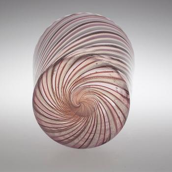 VAS, glas, Venini, Murano, Italien.