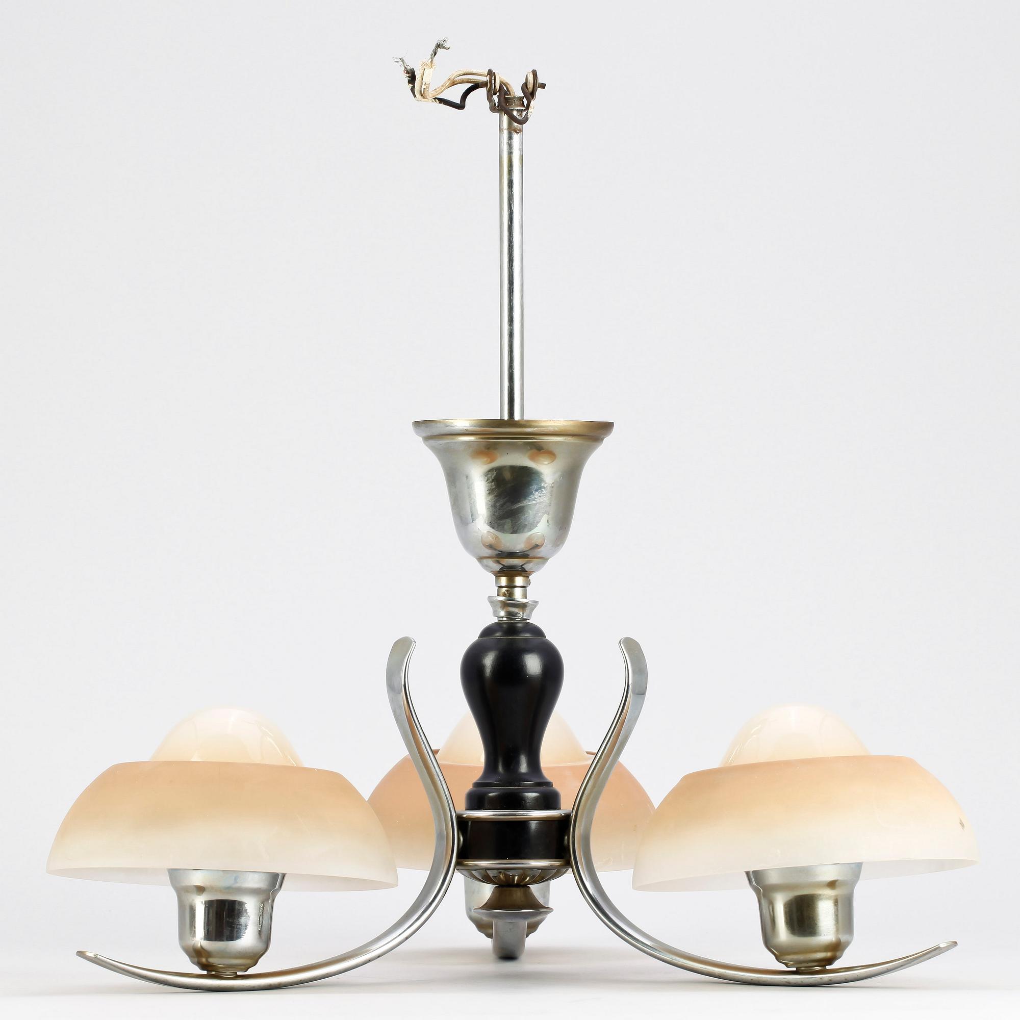 TAKLAMPA, funkis, 1930-tal. H 49.