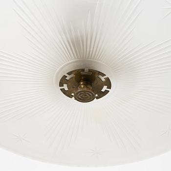 Harald Notini, a ceiling lamp, model "6350", Arvid Böhlmarks Lampfabrik.