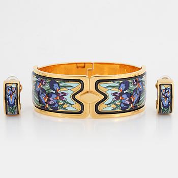 Frey Wille bangle and earrings.