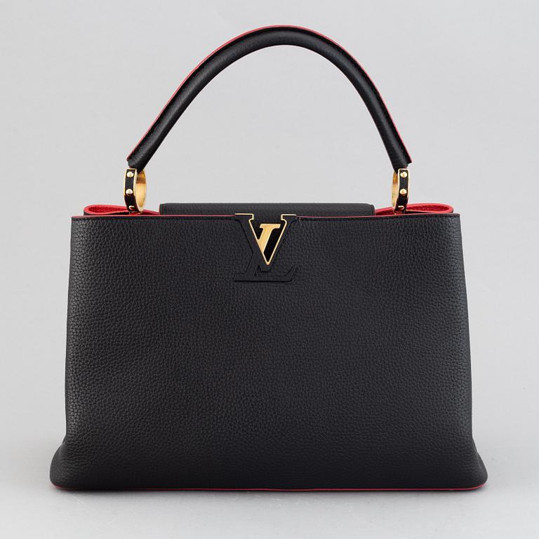 Louis Vuitton, a 'Capucines MM' Taurillon leather, 2015.