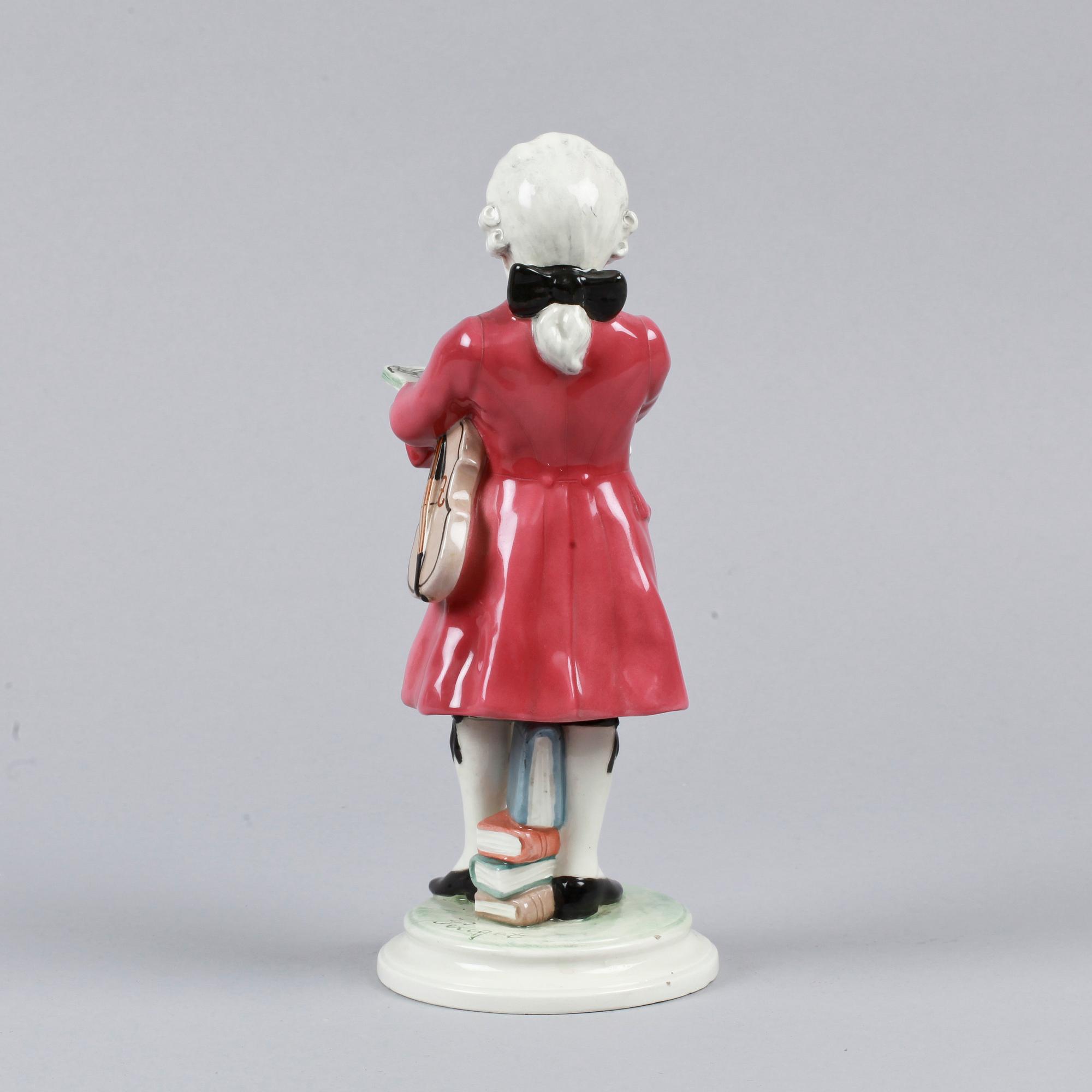 FIGURIN, flintgods, Goldscheider. 1900-tal.