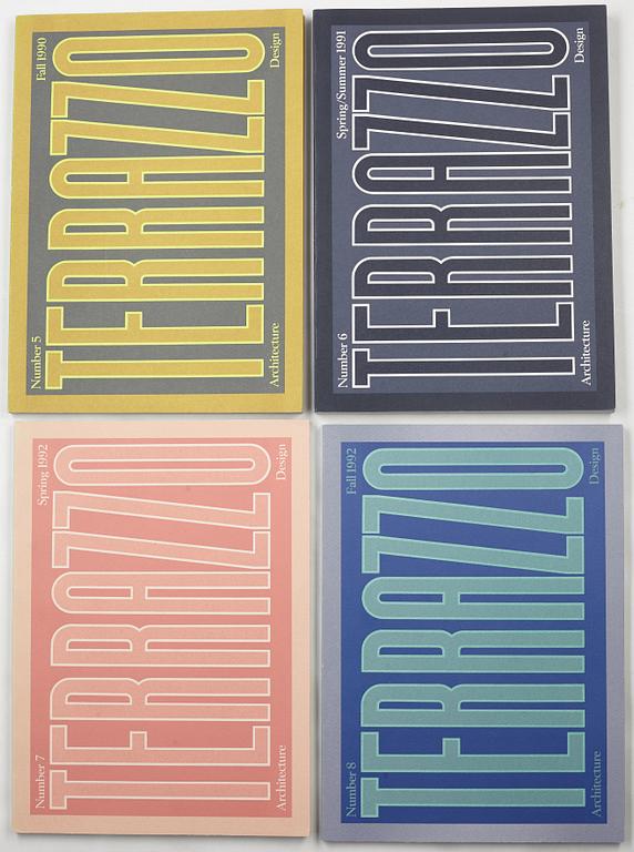 Terrazzo magazine, issues 1-10, 1988-1995.