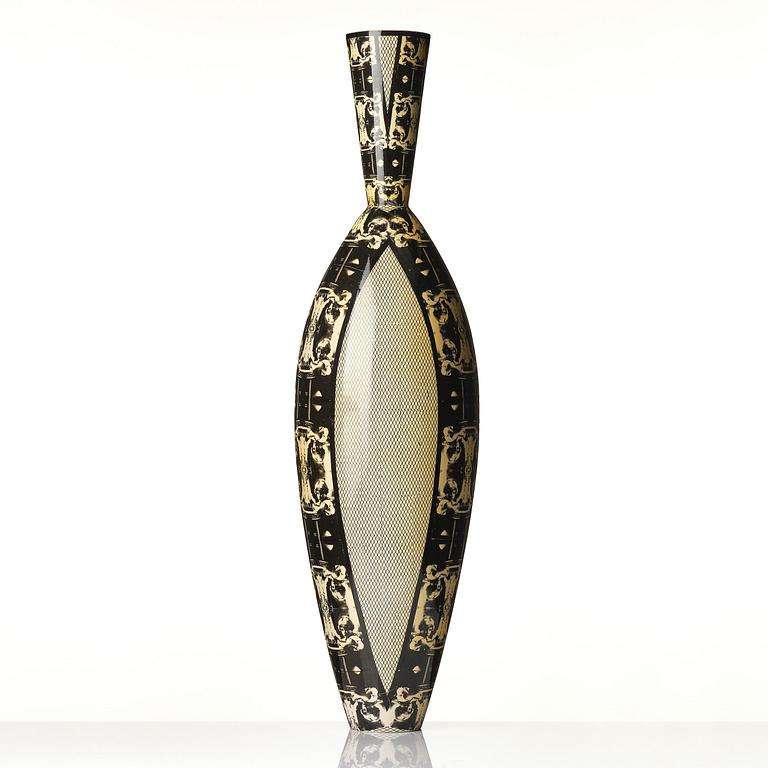 Åsa Lindström, a unique ceramic floor vase, Rörstrand, 1991.