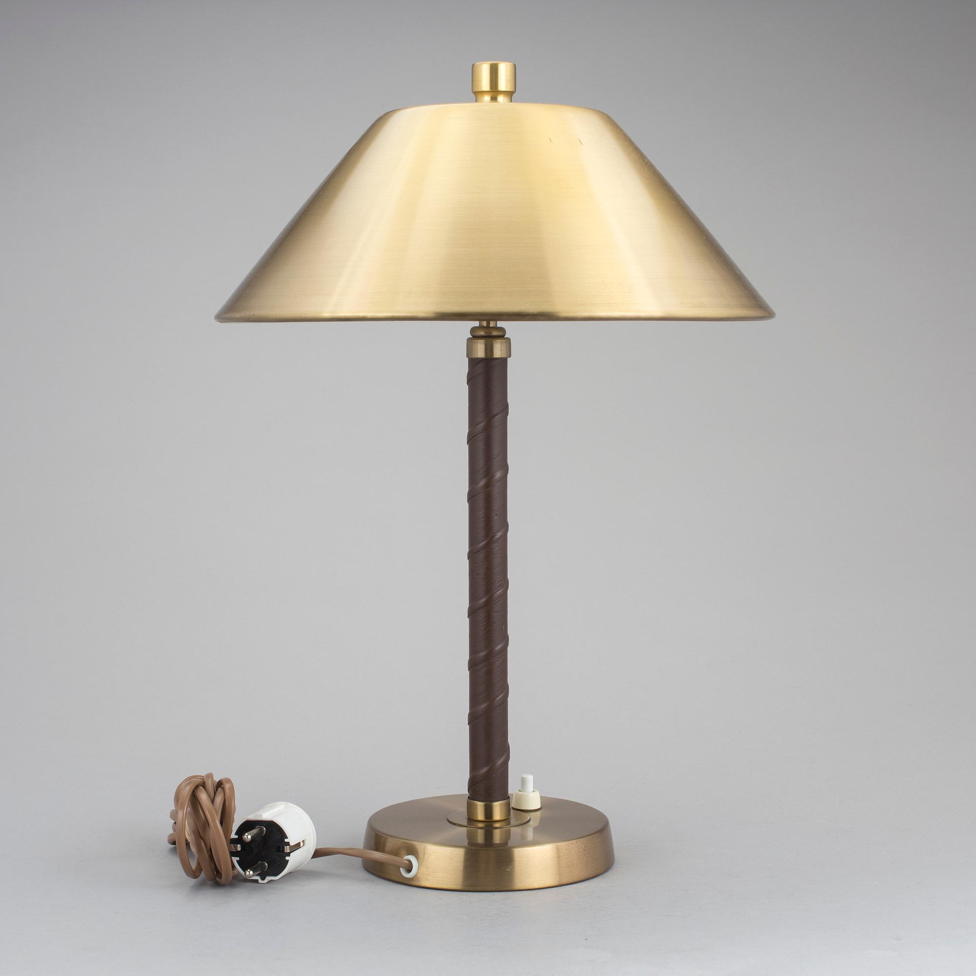 BORDSLAMPA, Einar Bäckström, Malmö, 1940-tal.