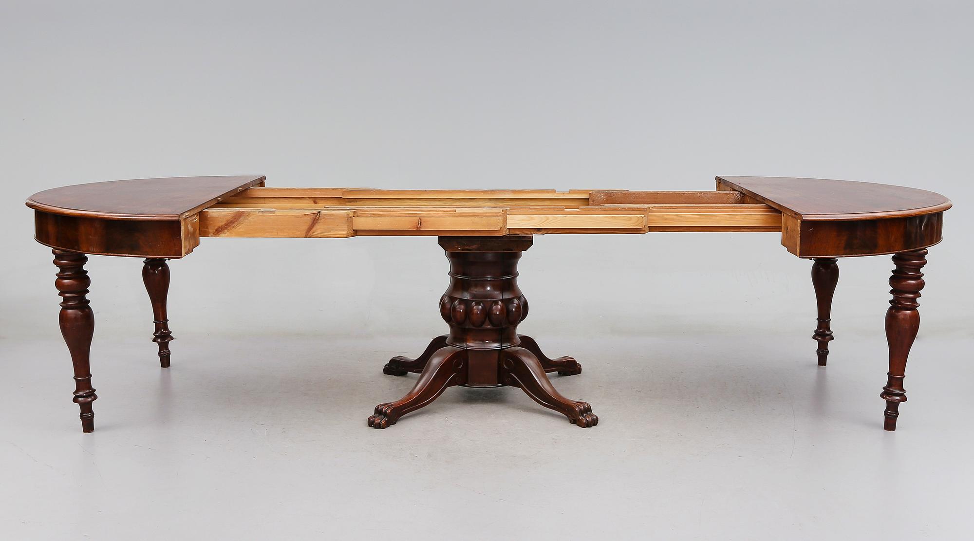 MATBORD, senempire, 1800-talets mitt.