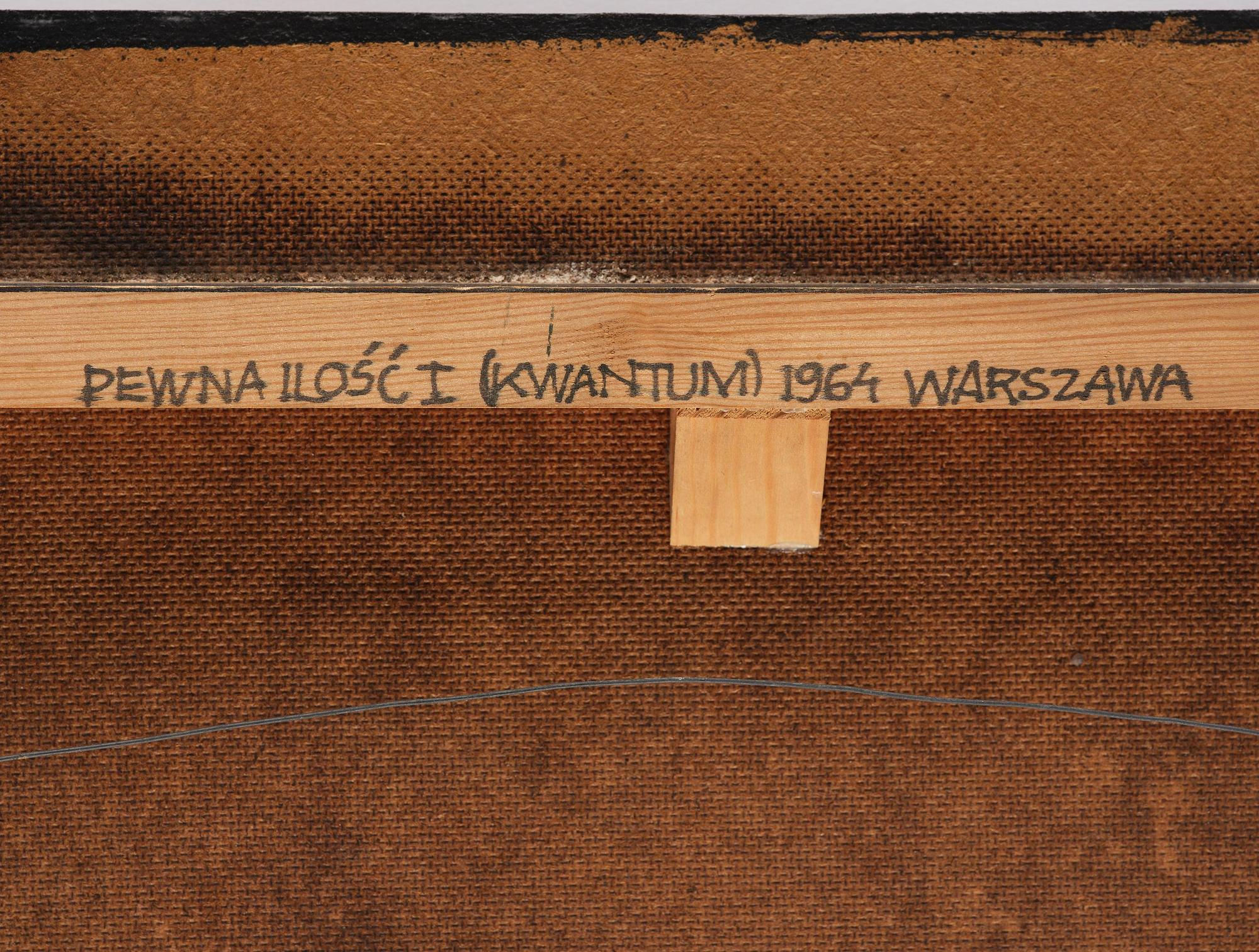 Alfred Lenica, "Pewna ilość I (Kwantum)".