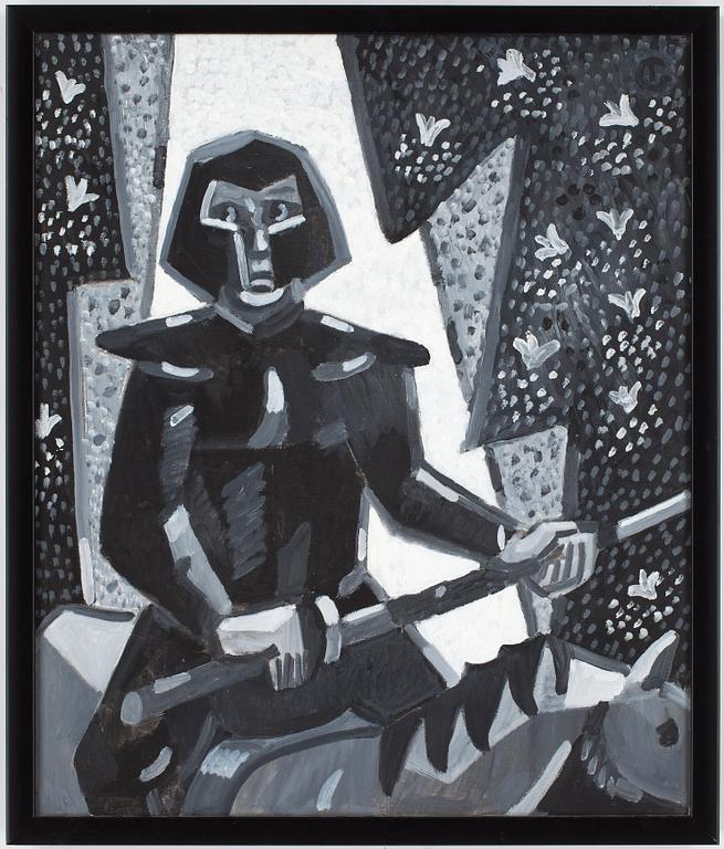 IVAN GRÜNEWALD, olja på duk, monogramsignerad, 1978.