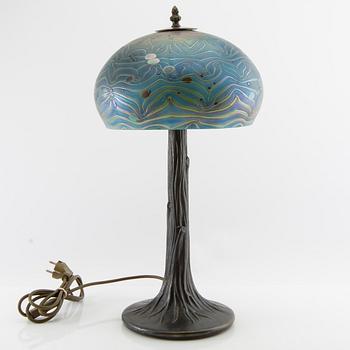 Table lamp, Art Nouveau.