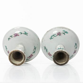 Stemcups, ett par, Kina, Qingdynastin, 1800-tal.