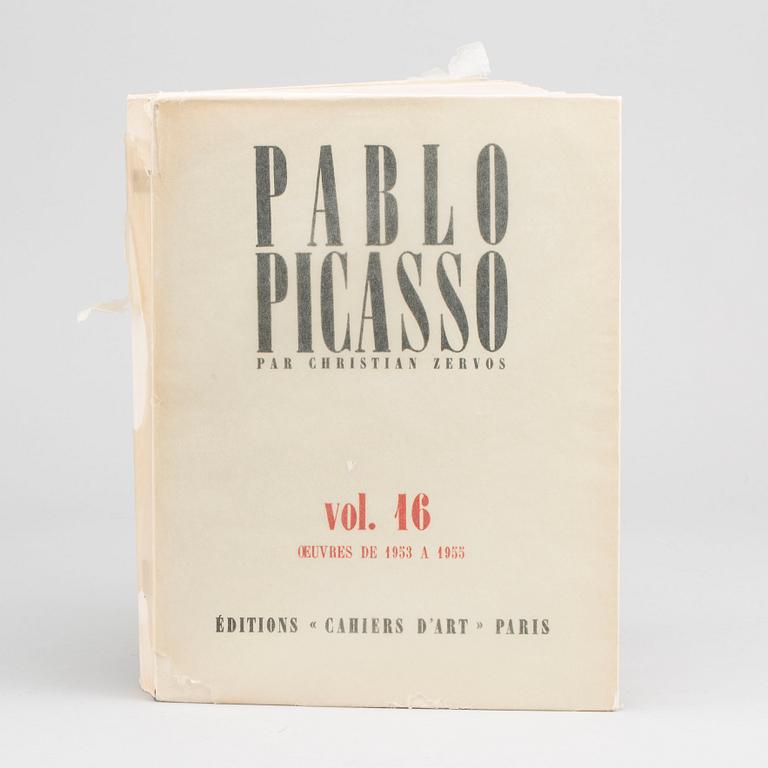 BOK, Christian Zervos,  "Pablo Picasso vol 16. Oeuvres de 1953-1955", Edition Cahier d'Art, Paris 1965.