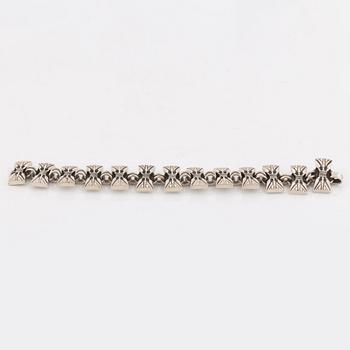 Hans Hansen, bracelet, sterling silver 'Egyptienne', 1940's.