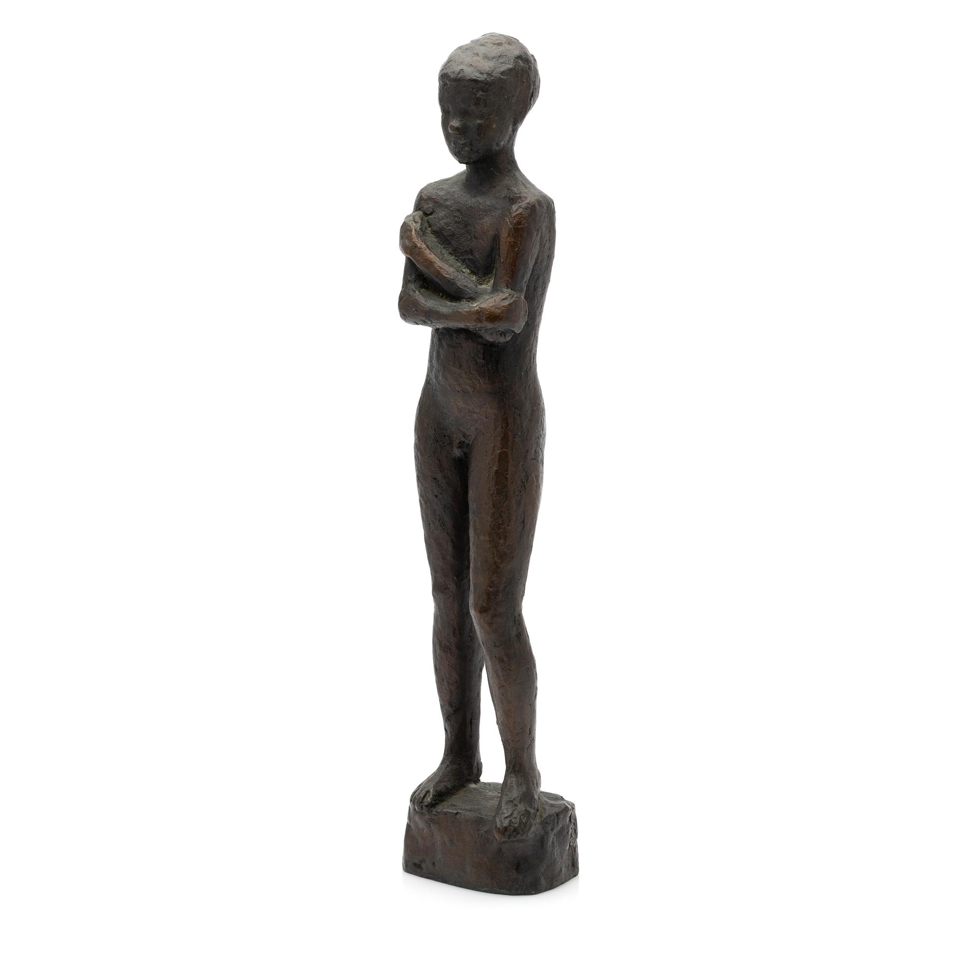 Ivar Ålenius-Björk, sculpture, bronze.