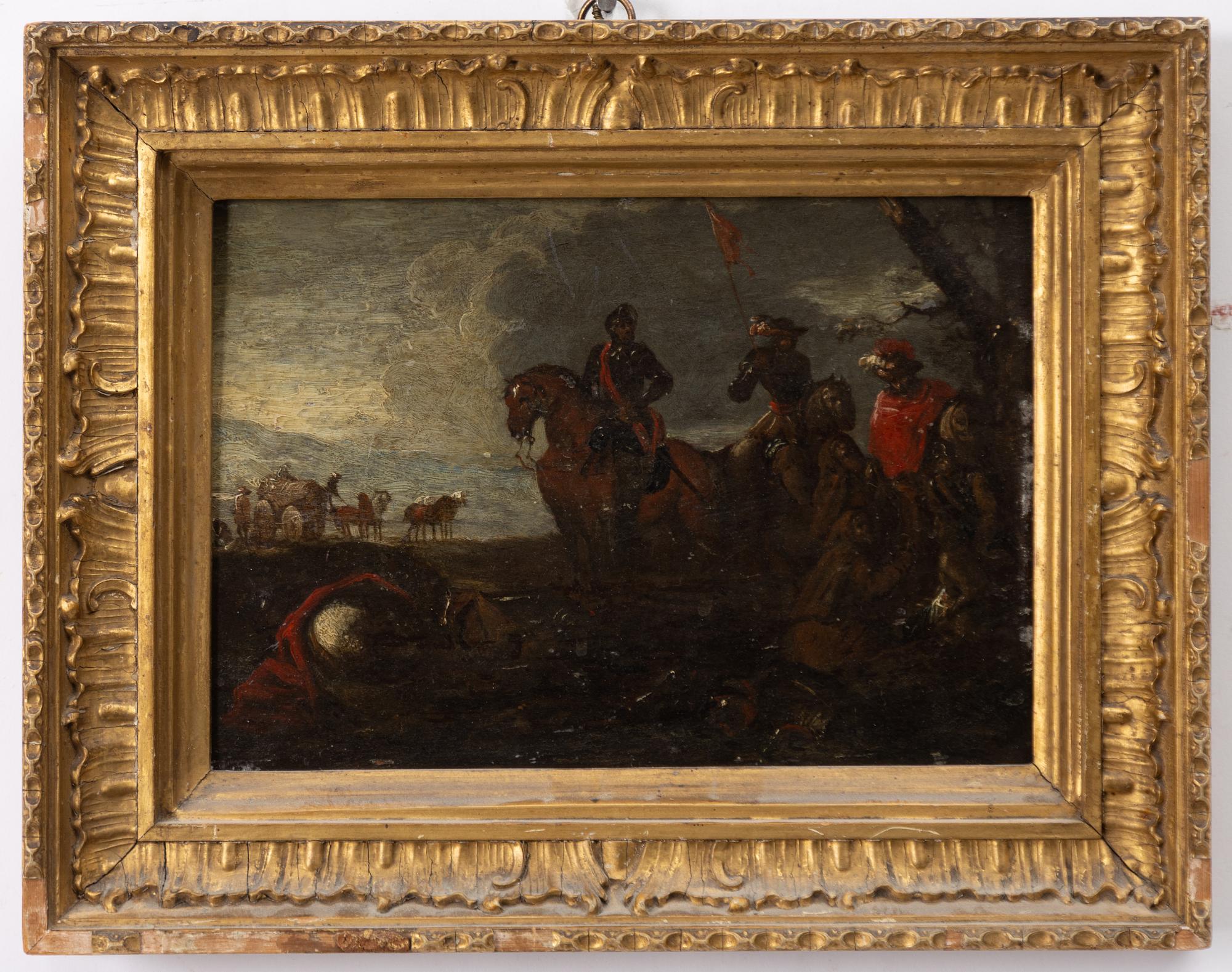 Georg Philipp Rugendas, circle of, At the Camp Headquarters.