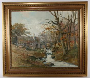 TRULSSON, CARL, E, olja på duk, sign.