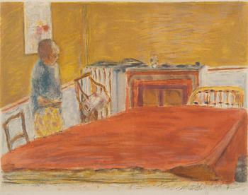 PIERRE BONNARD, "LE TAPIS ROUGE".