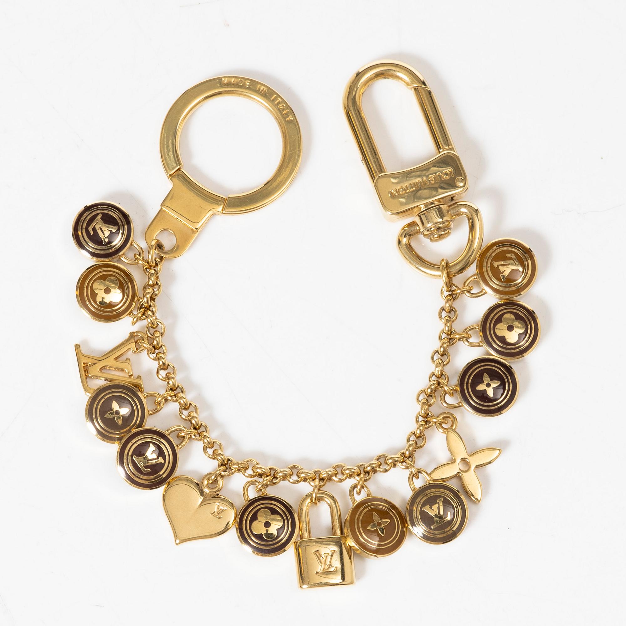 Louis Vuitton, Laukkukoriste/rannekoru, "Monogram Porte Cles".