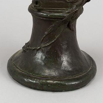 Paul de Vigne, after. Sculpture. Signed and dated 1877. Bronze, height 65 cm.