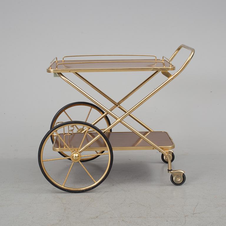 A collapsible drinks trolley, second half of the 20th Century.