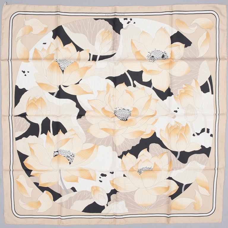 SCARF, "Fleurs de Lotus", Hermès.