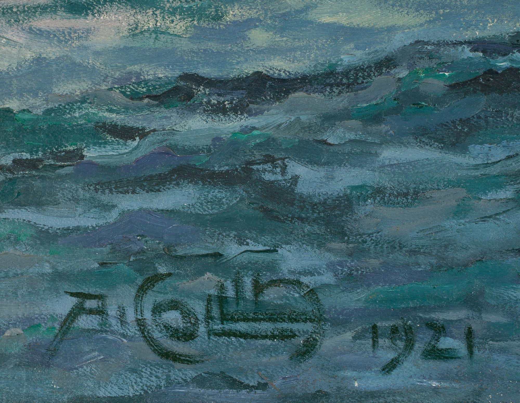 ALFRED COLLIN, olja på duk, signerad och daterad 1921.