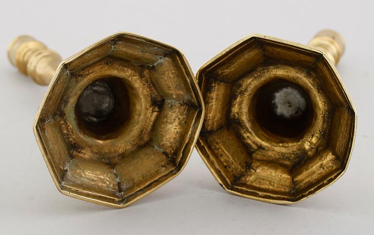 LJUSSTAKAR, barock, 1700-tal.