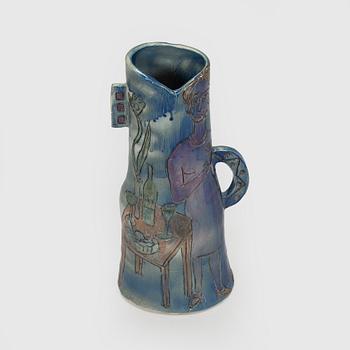 Pauli Partanen, a ceramic sculpture, signed and dated -09.