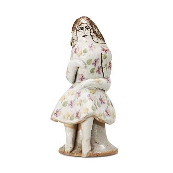 749. A unique Lisa Larson stoneware sculpture, Gustavsberg Studio 1970's.