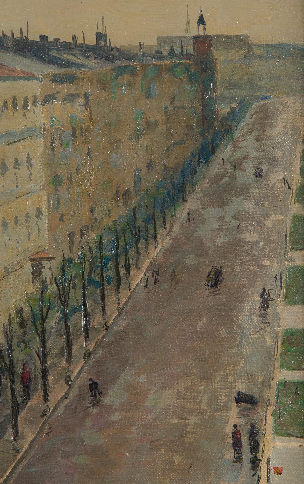 Väinö Kamppuri, Kaupunkinäkymä.