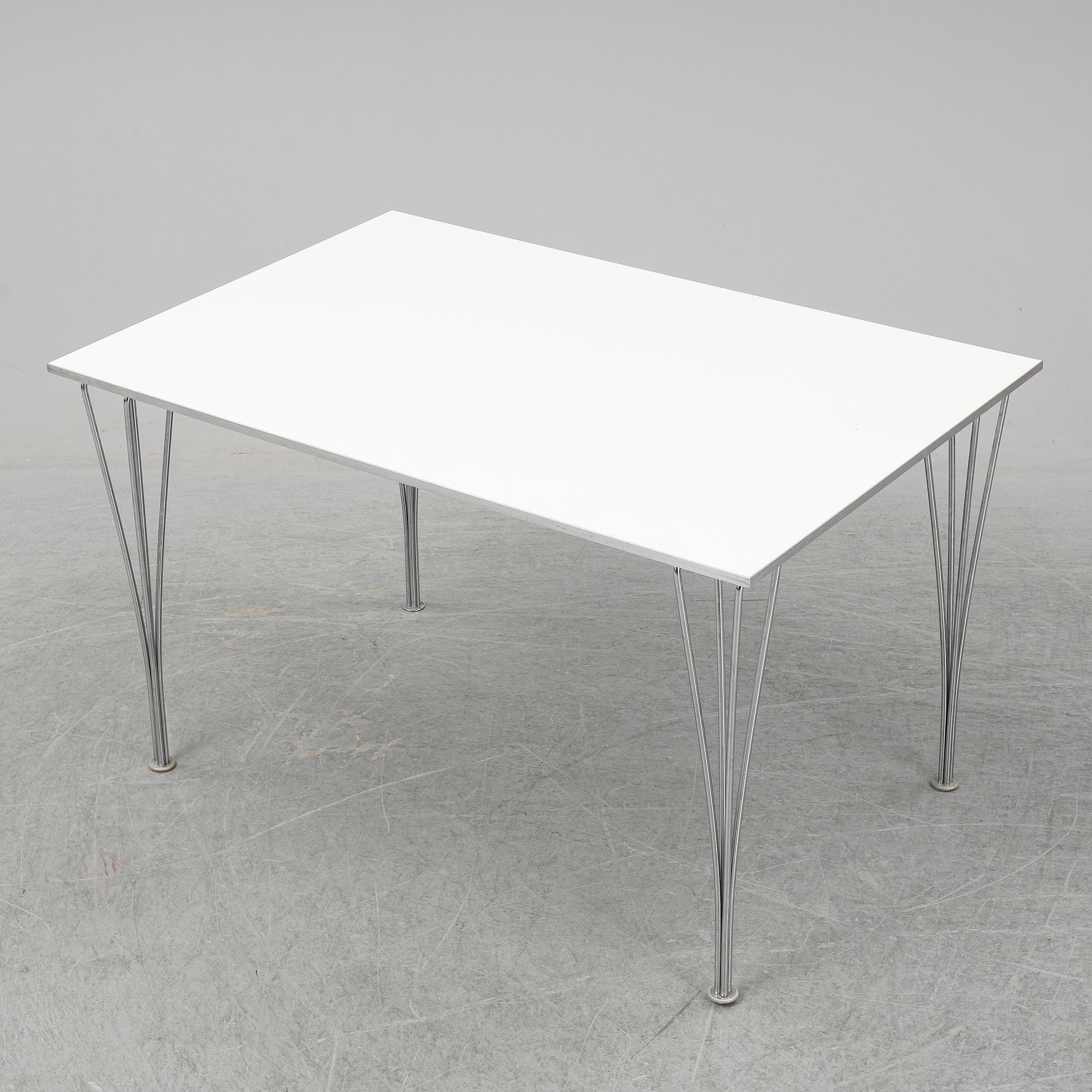 BRUNO MATHSSON & PIET HEIN, table, Fritz Hansen, Denmark, 1992.