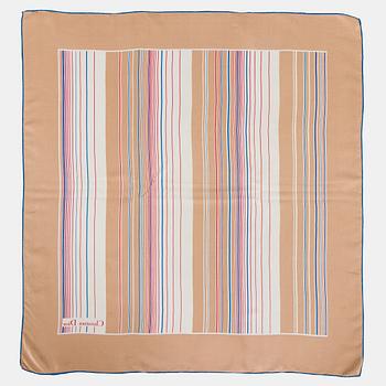 Christian Dior, a silk scarf.