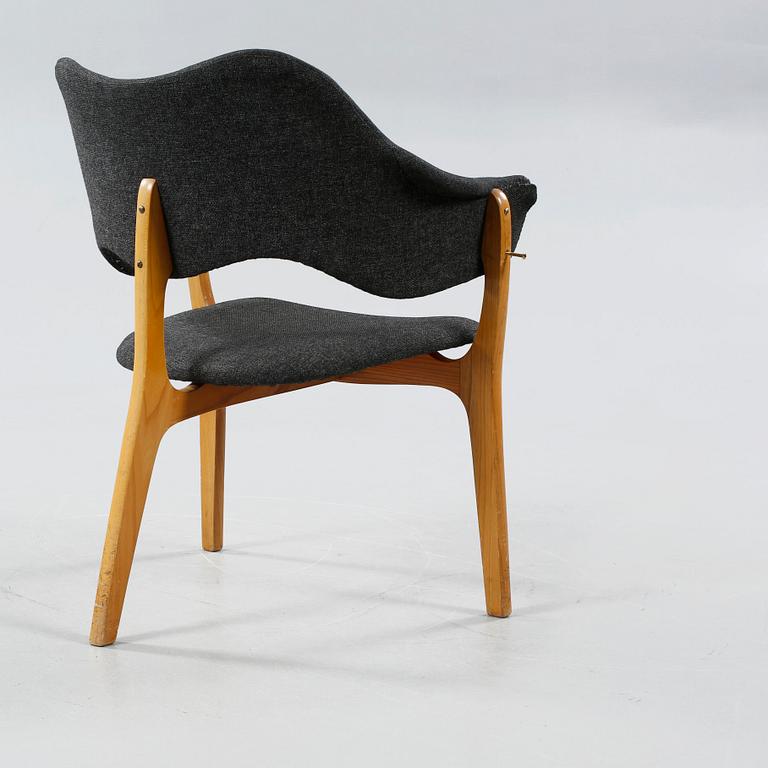 A KJELL HALL AND BJARNE STAVE ARM CHAIR FOR Møre Lenestolfabrikk, second halft of the 1950´s.