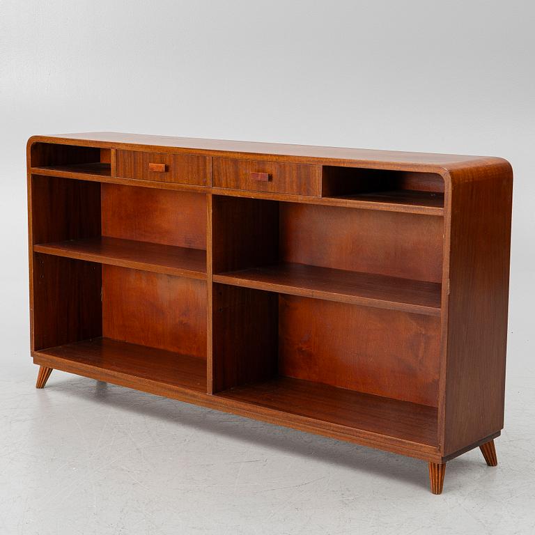 Bookcase, 1940s.