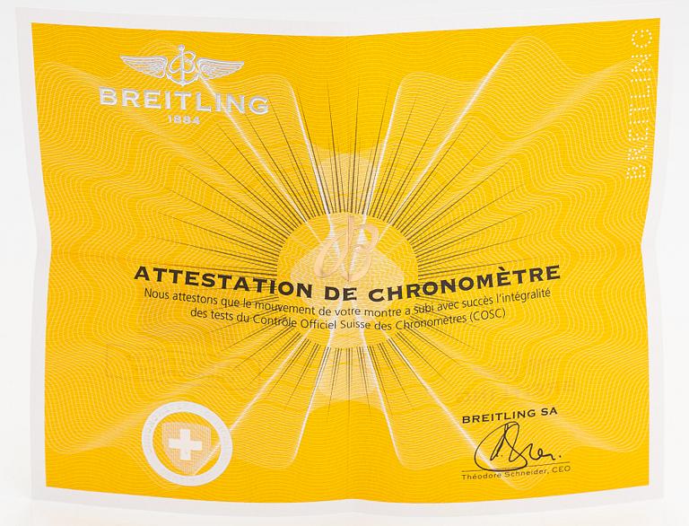 Breitling, Colt, wristwatch, 44 mm.