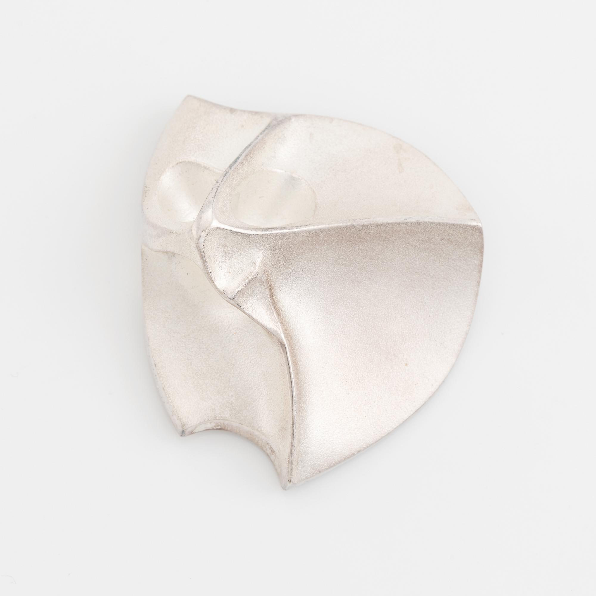 Björn Weckström, brosch,  "Labyrinth",  sterlingsilver. Lapponia 2007.