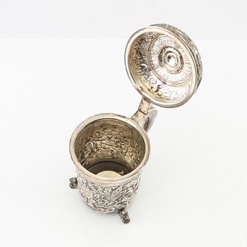 Baroque-style silver loving cup, Mema, Swedish import marks.