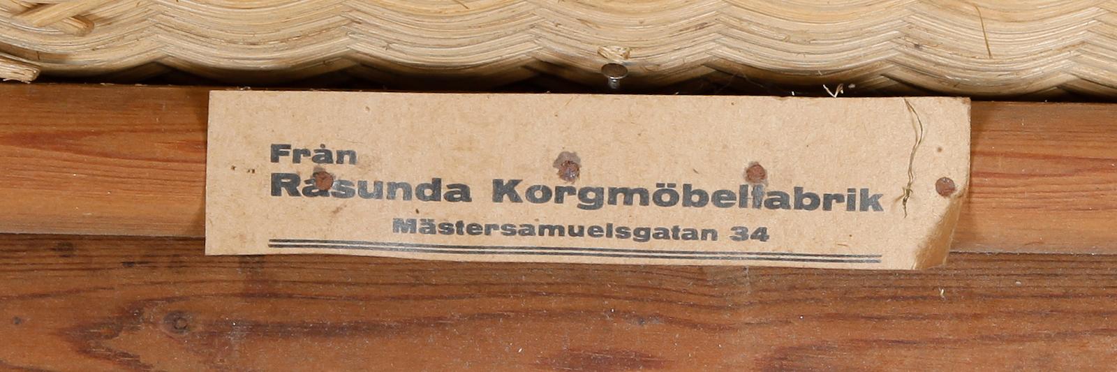 TRÄDGÅRDSMÖBEL, 4 del, 1900-talets första hälft.