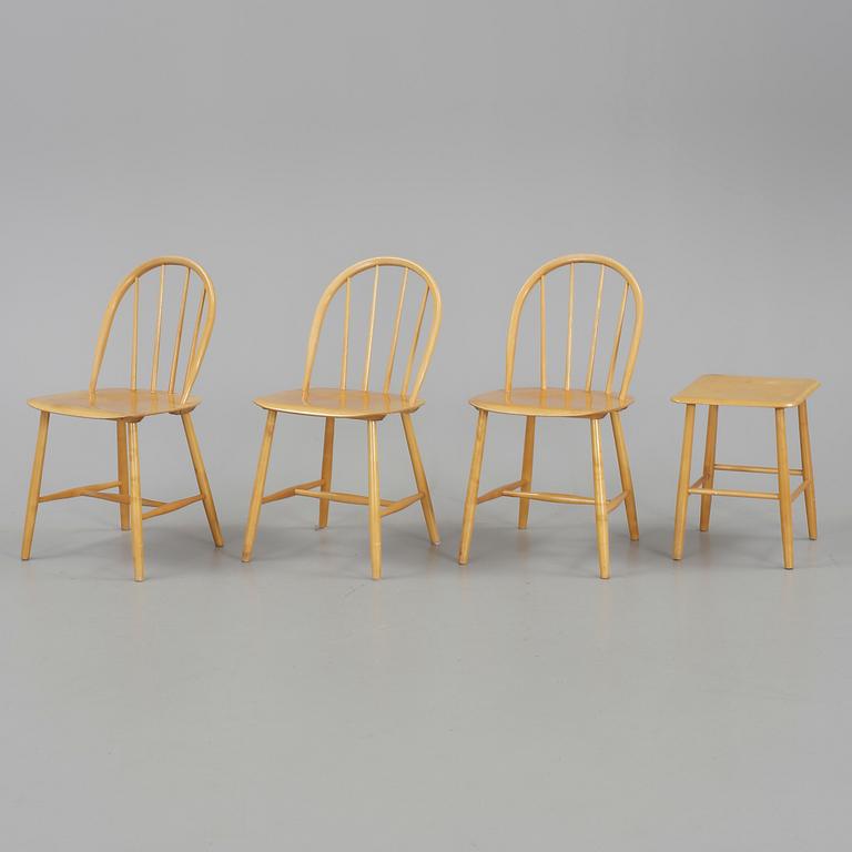 STOLAR OCH PALL, 4 delar, Edsbyverken, 1900-talets andra hälft.