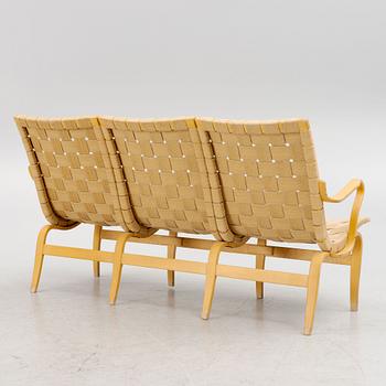 Bruno Mathsson, an 'Eva' sofa, Firma Karl Mathsson, Värnamo, 1973.