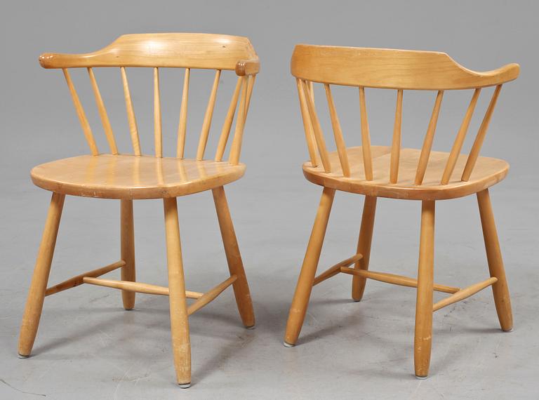 STOLAR, 6 st, "Småland" Yngve Ekström, 1900-talets andra hälft.