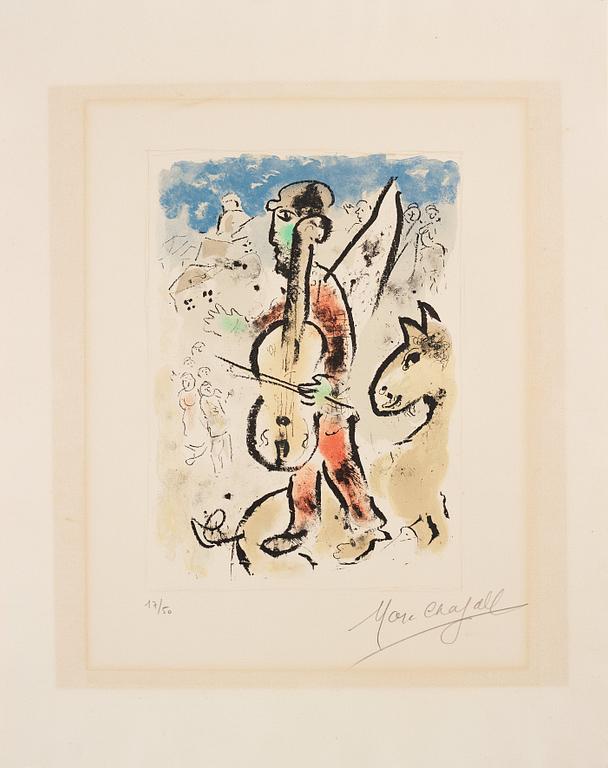 Marc Chagall, "Le violoncelle".