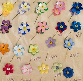 SAMLING MAJBLOMMOR, 70+28 +4+1 st, 1900-2000-tal.