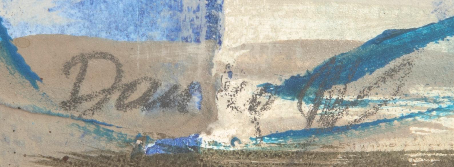 Danka Jaworska, mixed media signerad.
