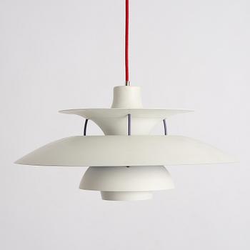 Poul Henningnsen, a "PH5" ceiling lamp, Louis Poulsen, Denmark.