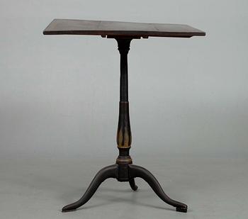 FÄLLBORD, målat trä, 1700-tal.