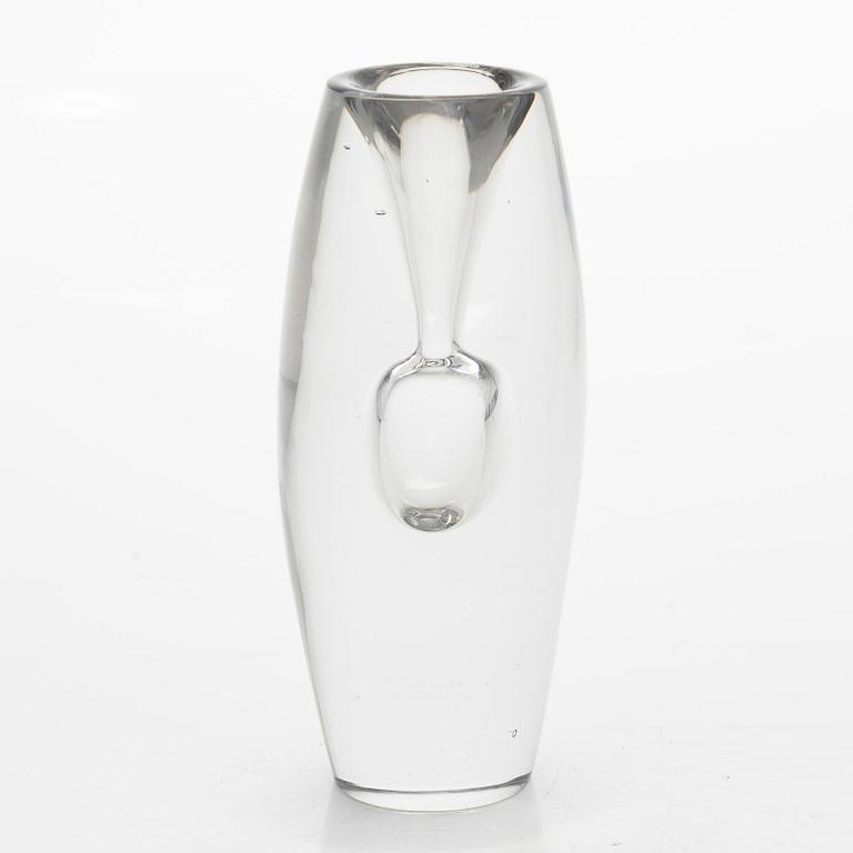 Tapio Wirkkala,  glasskulptur, "Tokio", signerad Tapio Wirkkala Iittala 55.